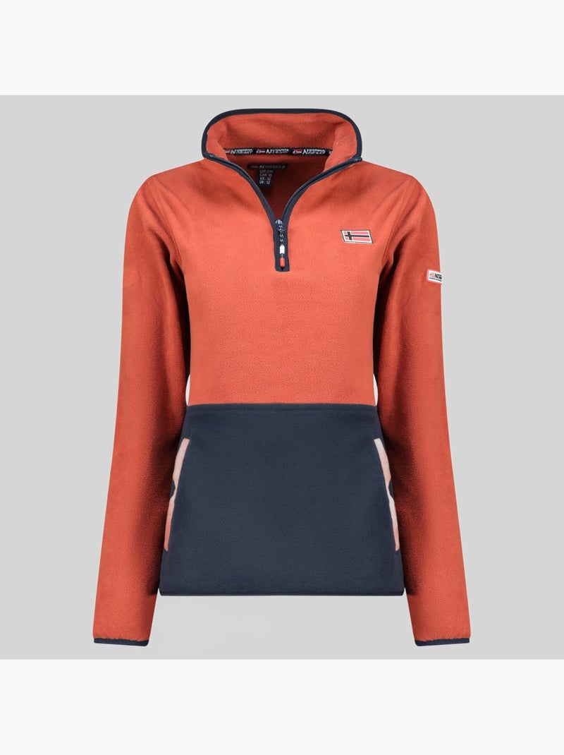 Veste polaire touki hz – geographical norway Terracotta - Kiabi
