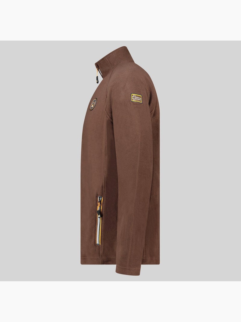 Veste polaire tugim fz – geographical norway Marron - Kiabi
