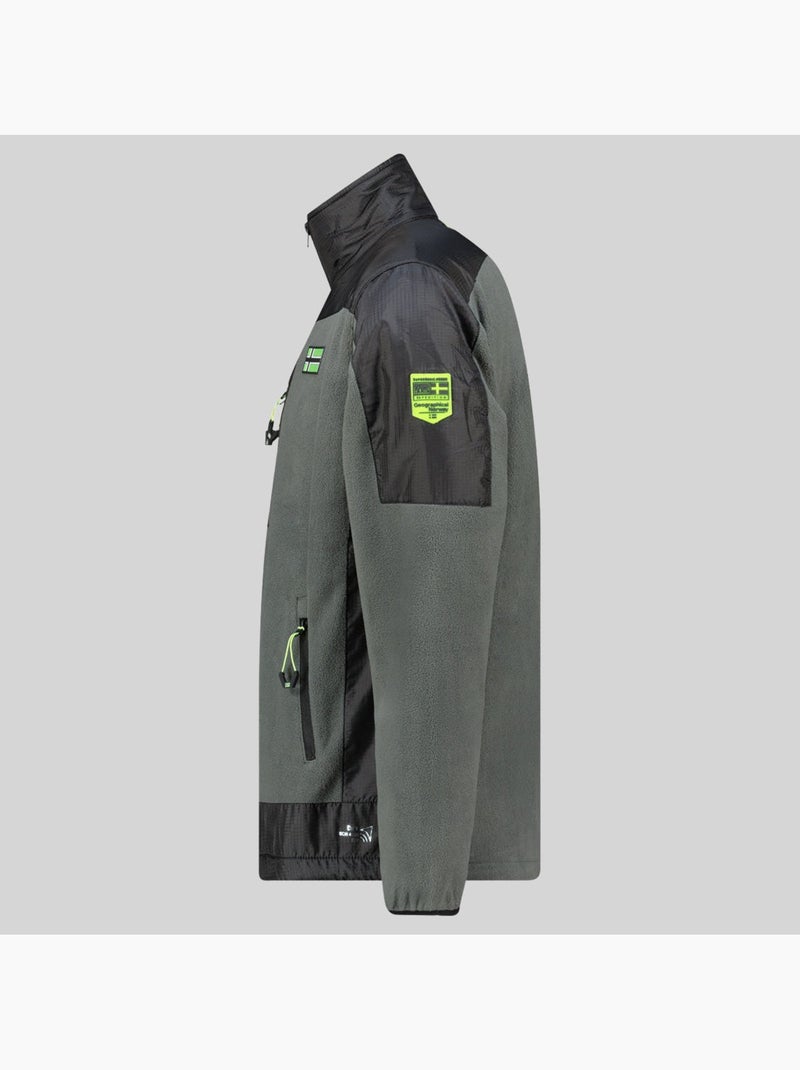 Veste polaire tulene – geographical norway Gris foncé - Kiabi