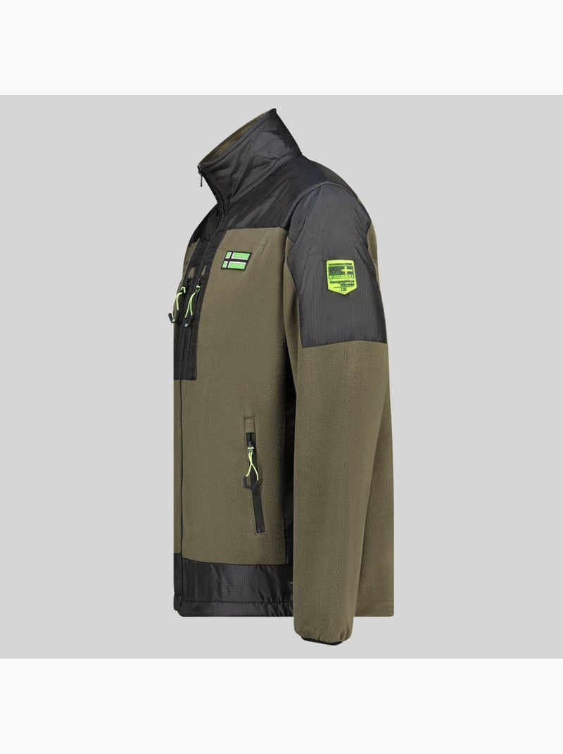 Veste polaire tulene – geographical norway Kaki - Kiabi