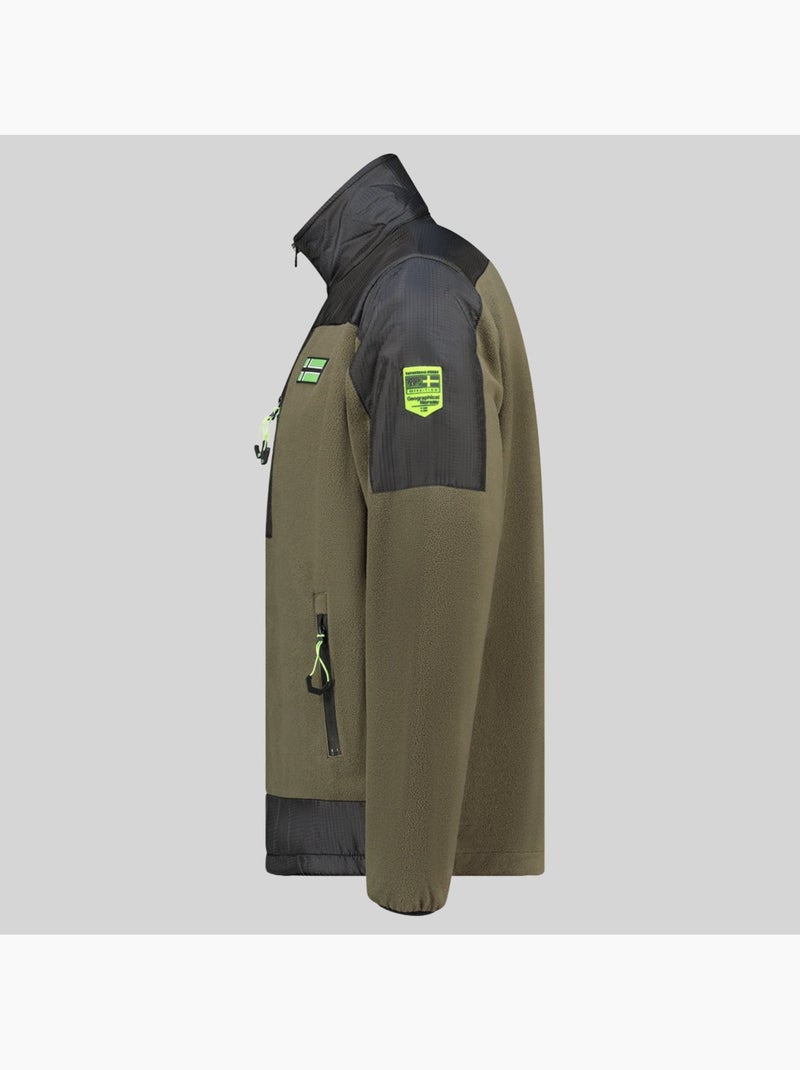 Veste polaire tulene – geographical norway Kaki - Kiabi