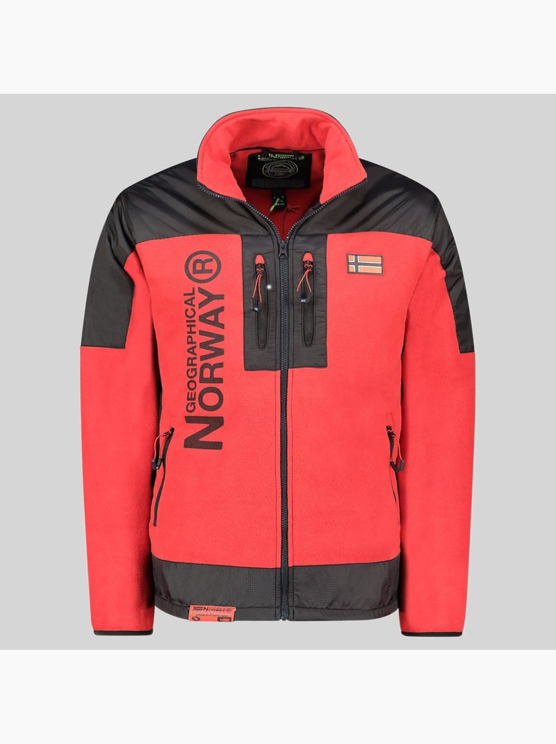 Veste polaire tulene – geographical norway Rouge - Kiabi