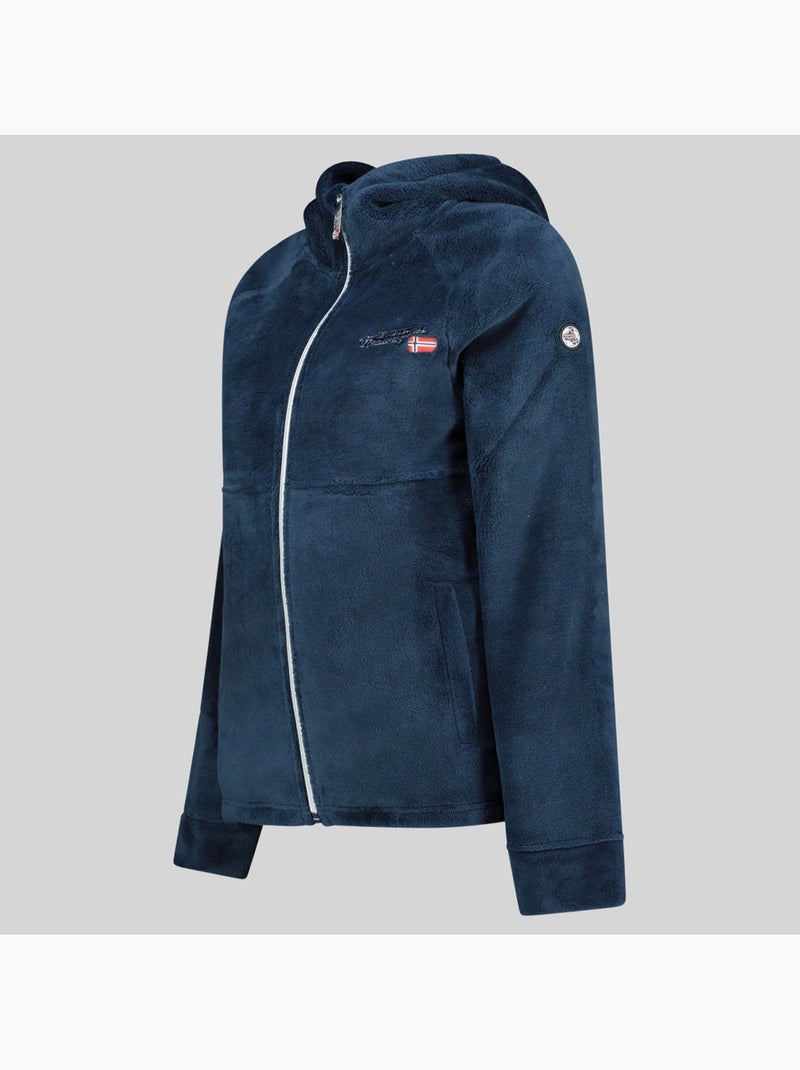 Veste polaire uliota – geographical norway Bleu marine - Kiabi