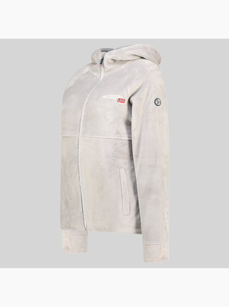 Veste polaire uliota – geographical norway Gris clair - Kiabi