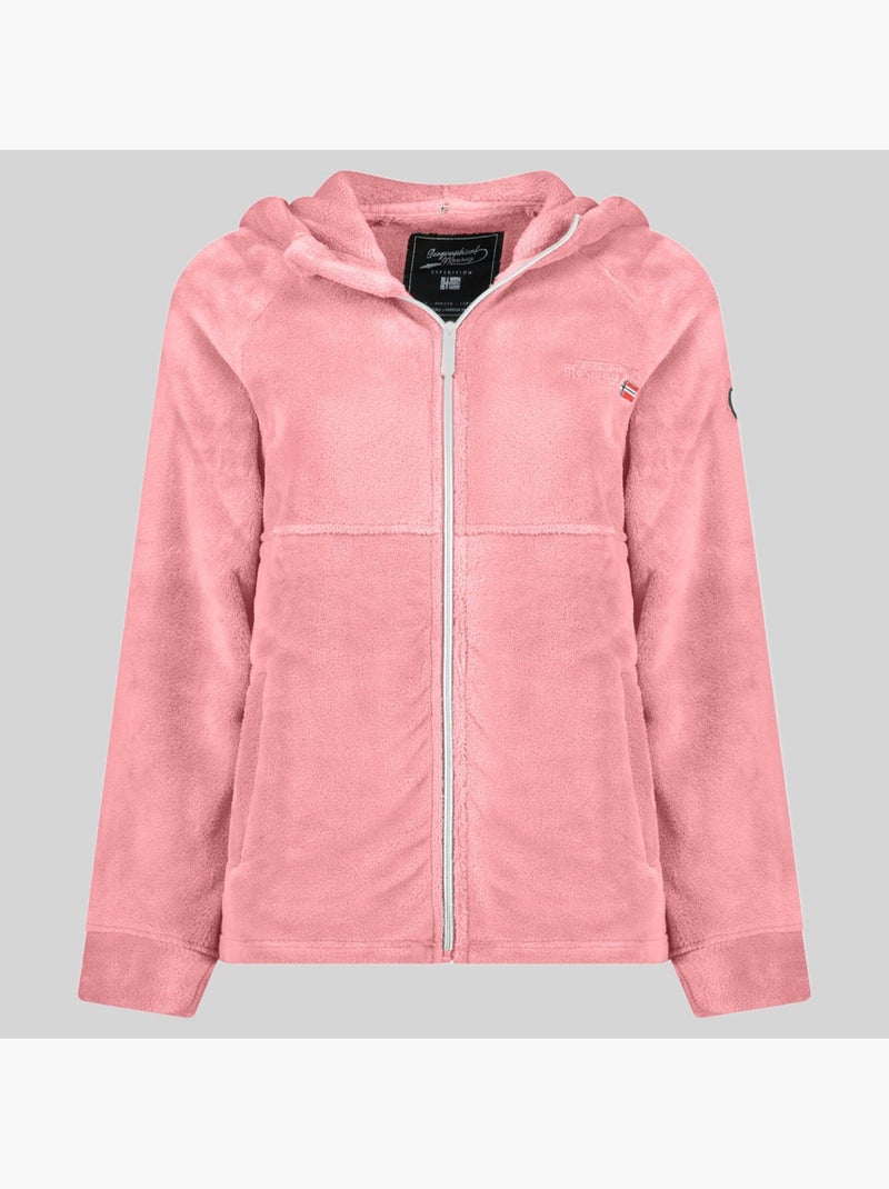 Veste polaire uliota – geographical norway Rose pâle - Kiabi