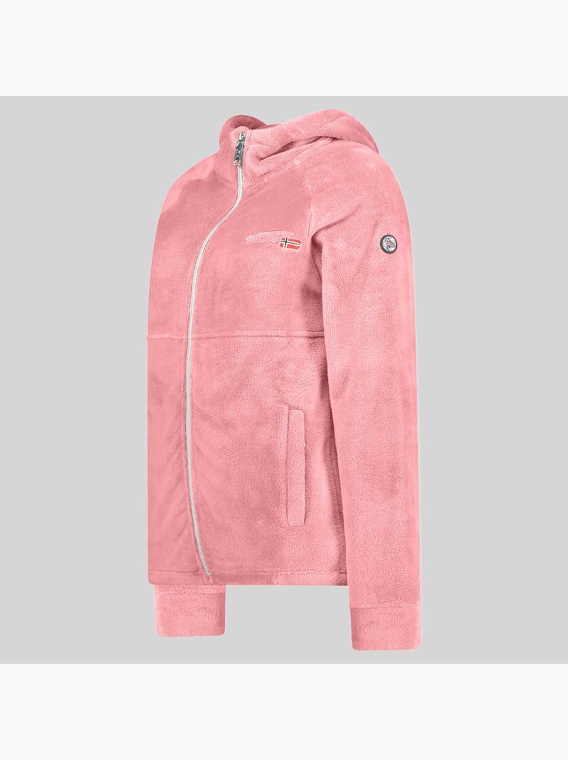 Veste polaire uliota – geographical norway Rose pâle - Kiabi
