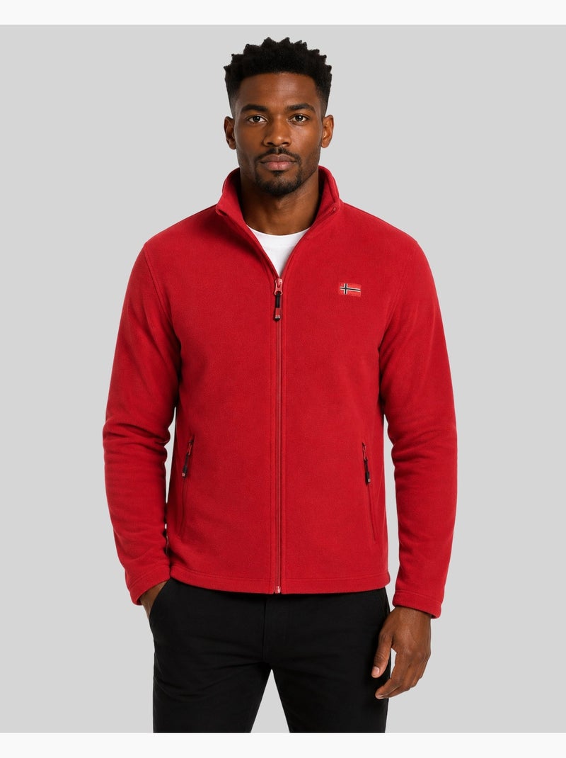 Veste polaire ulysse fz – geographical norway Rouge - Kiabi