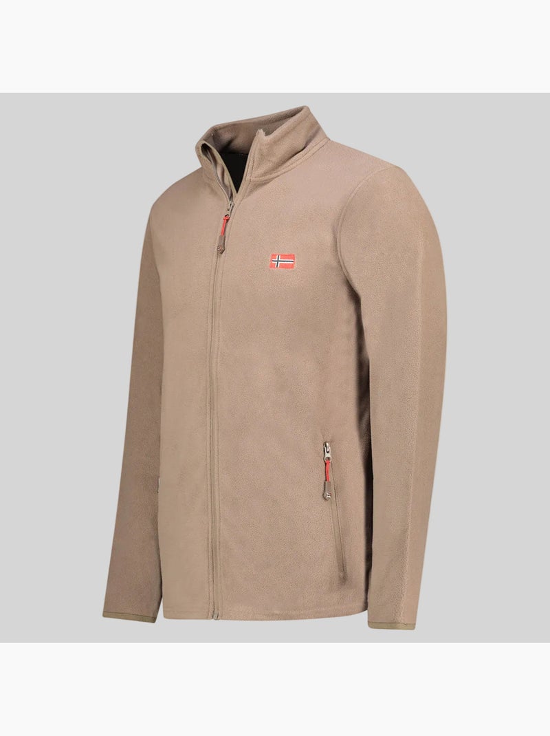 Veste polaire ulysse fz – geographical norway Taupe - Kiabi