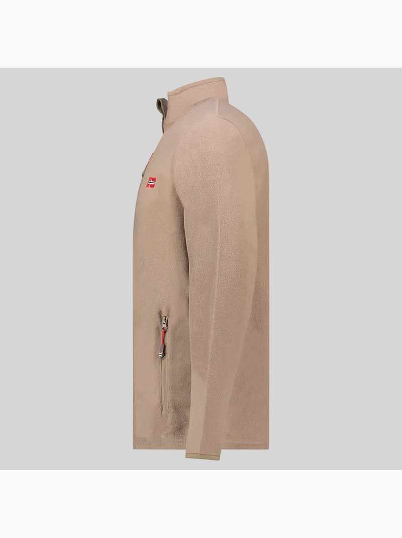 Veste polaire ulysse fz – geographical norway Taupe - Kiabi