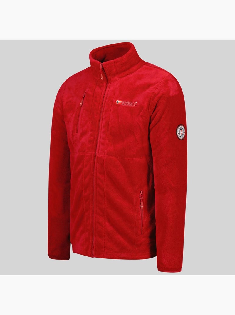 Veste polaire upload – geographical norway Rouge - Kiabi