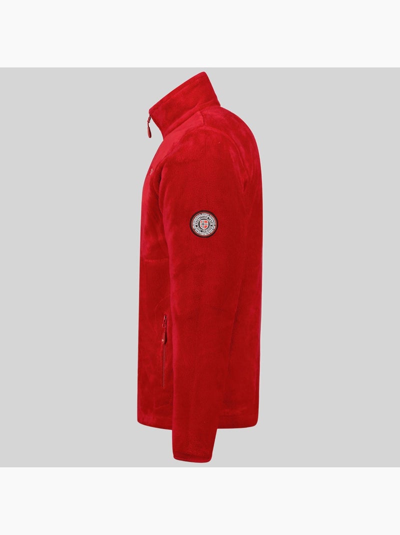 Veste polaire upload – geographical norway Rouge - Kiabi