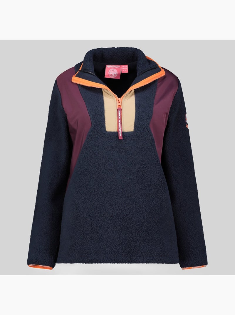 Veste polaire uriel hz – geographical norway Bleu marine - Kiabi