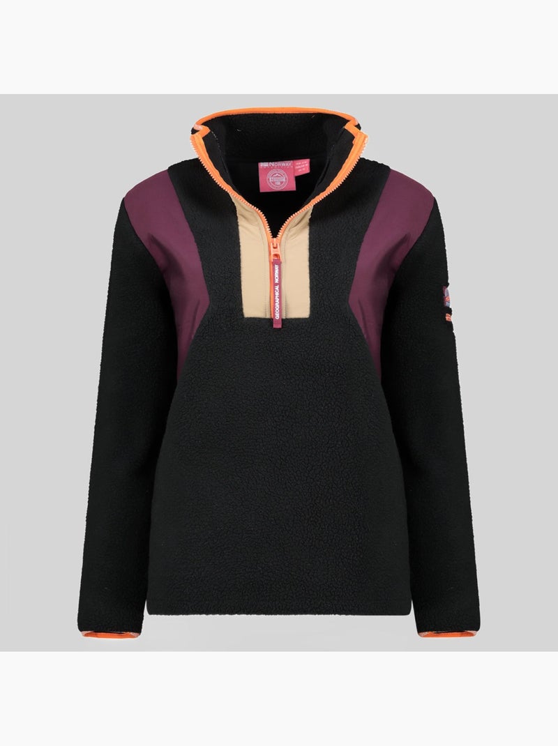 Veste polaire uriel hz – geographical norway Noir - Kiabi