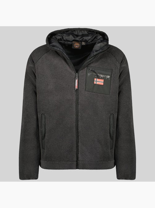 Veste polaire zippée à capuche udaf – geographical norway - Kiabi