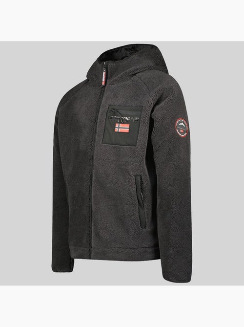 Veste polaire zippée à capuche udaf – geographical norway - Kiabi