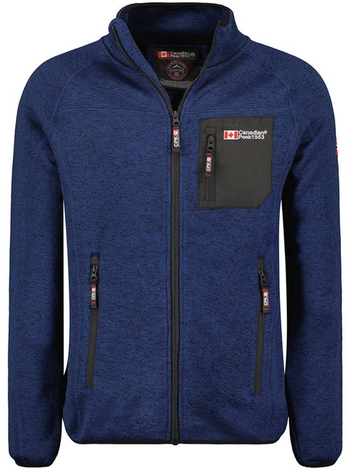 Veste polaire zippée col montant titleak – canadian peak - Kiabi