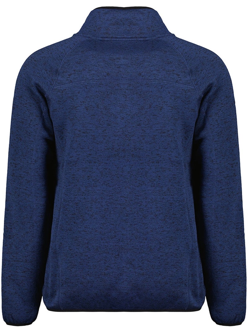 Veste polaire zippée col montant titleak – canadian peak Bleu marine - Kiabi
