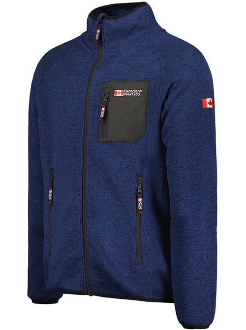 Veste polaire zippée col montant titleak – canadian peak - Kiabi