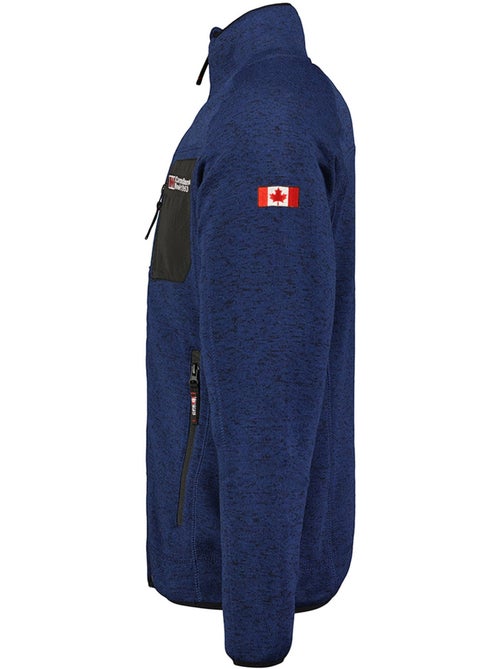 Veste polaire zippée col montant titleak – canadian peak - Kiabi