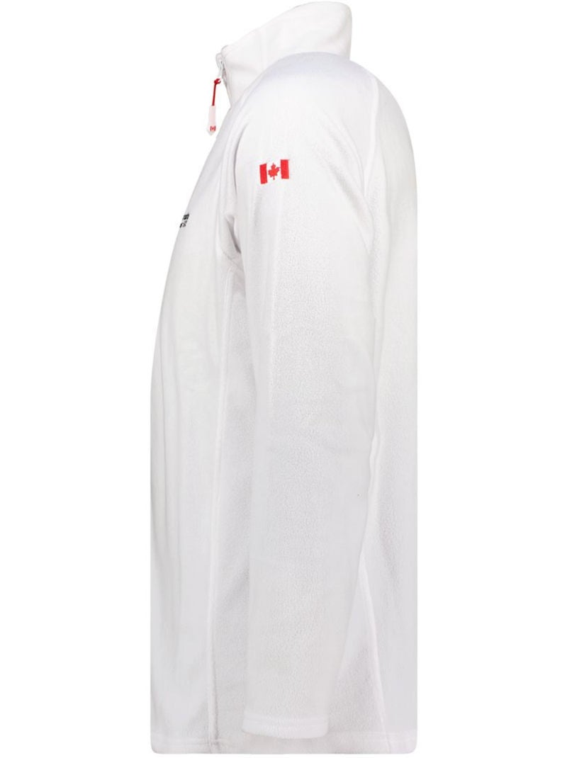 Veste polaire zippée col montant tugeak – canadian peak Blanc - Kiabi