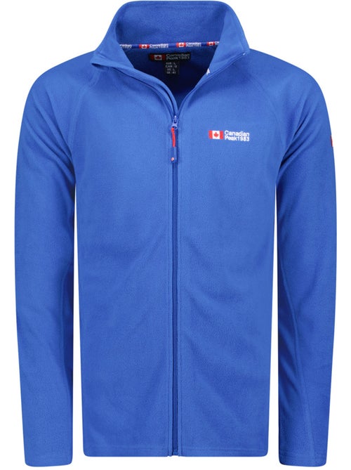 Veste polaire zippée col montant tugeak – canadian peak - Kiabi