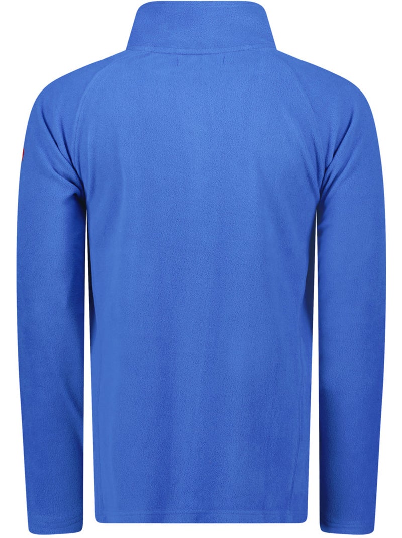 Veste polaire zippée col montant tugeak – canadian peak Bleu roi - Kiabi