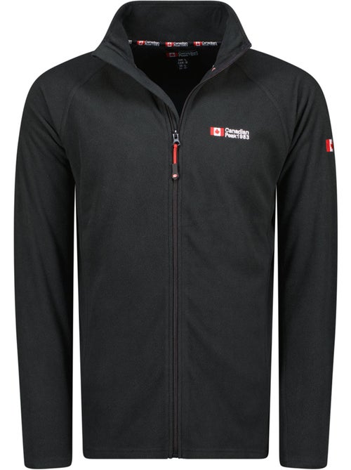 Veste polaire zippée col montant tugeak – canadian peak - Kiabi