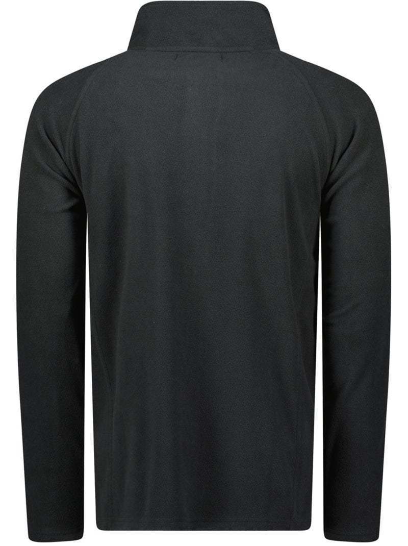 Veste polaire zippée col montant tugeak – canadian peak Noir - Kiabi