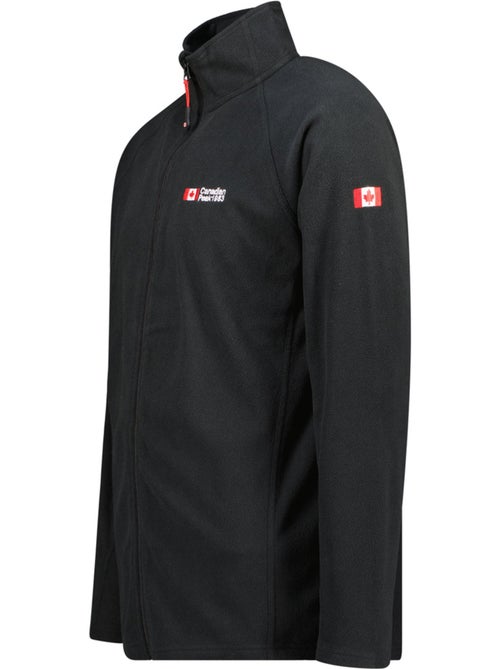 Veste polaire zippée col montant tugeak – canadian peak - Kiabi