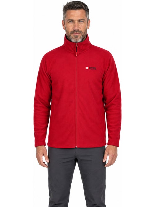 Veste polaire zippée col montant tugeak – canadian peak - Kiabi