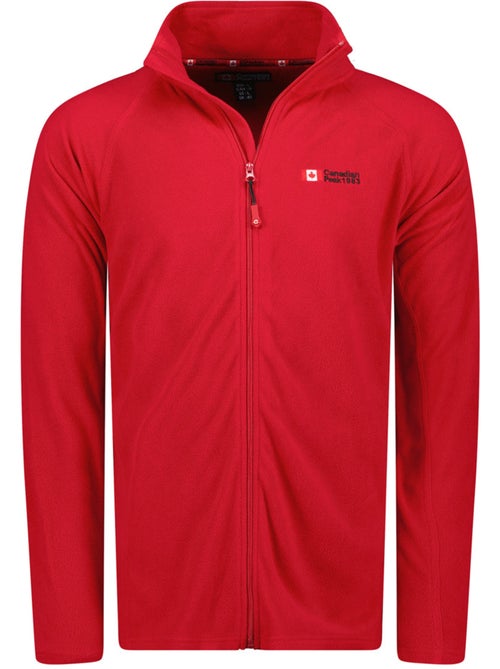 Veste polaire zippée col montant tugeak – canadian peak - Kiabi