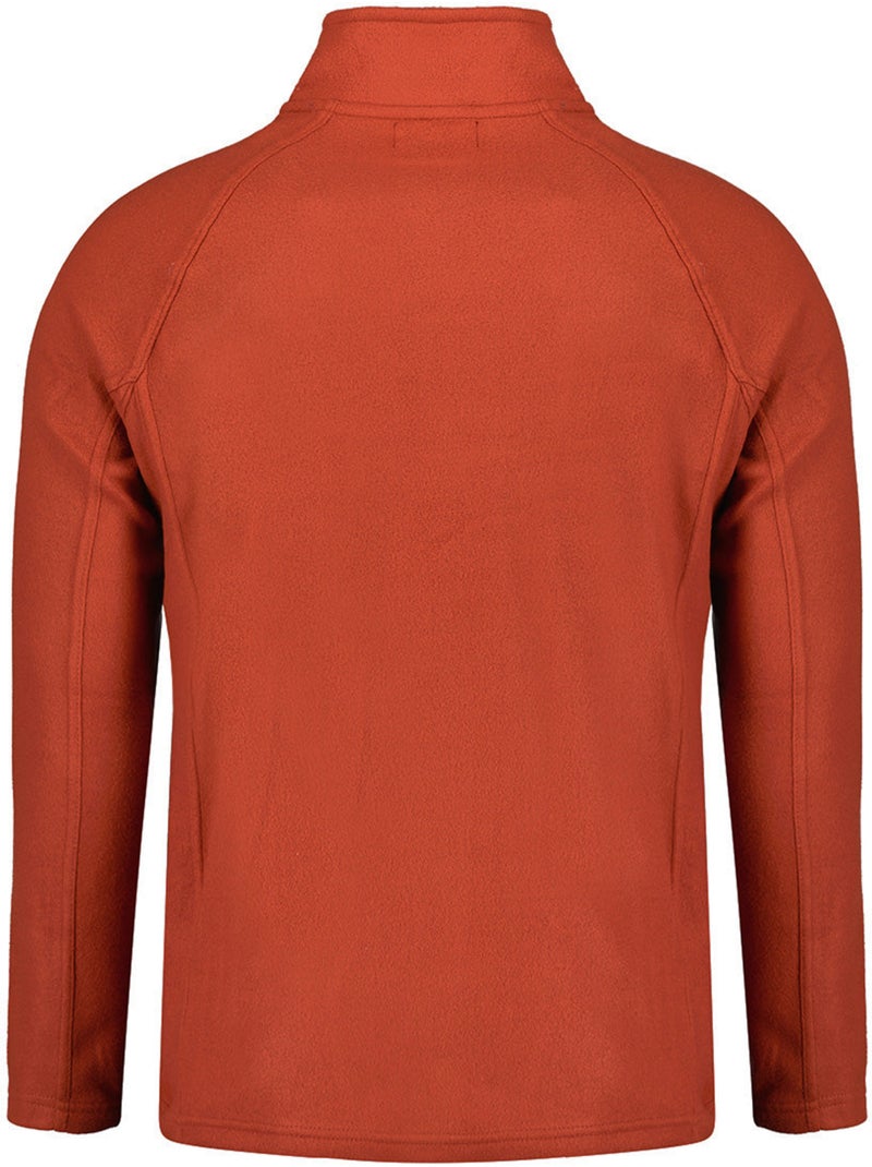 Veste polaire zippée col montant tugeak – canadian peak Terracotta - Kiabi