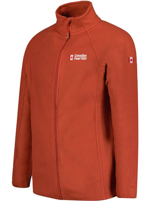 Veste polaire zippée col montant tugeak – canadian peak - Kiabi