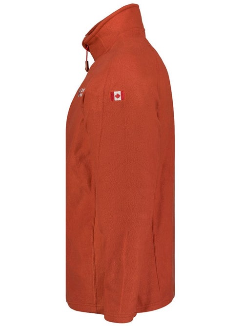 Veste polaire zippée col montant tugeak – canadian peak - Kiabi