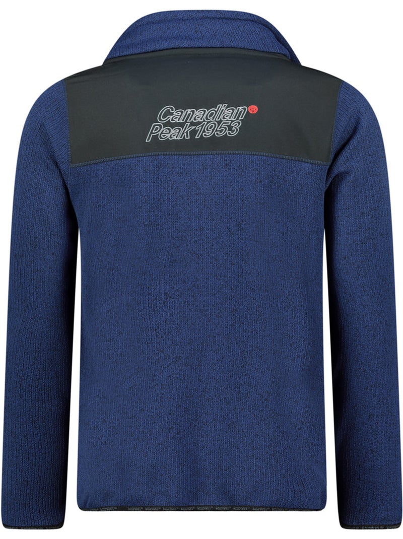 Veste polaire zippée tickaeleak – canadian peak Bleu marine - Kiabi