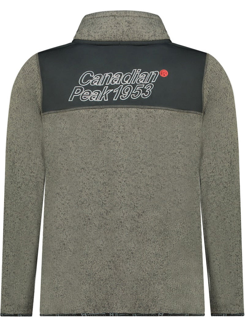 Veste polaire zippée tickaeleak – canadian peak Gris foncé - Kiabi