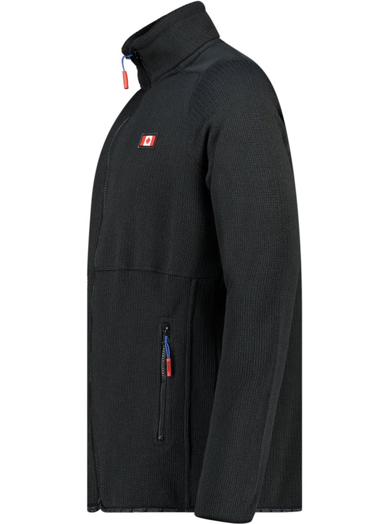Veste polaire zippée tickaeleak – canadian peak Noir - Kiabi