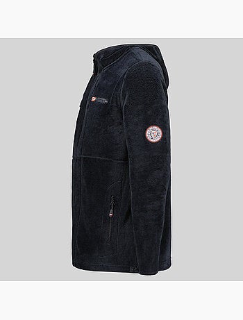 Veste polaire zippée upload hood – geographical norway