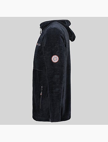 Veste polaire zippée upload hood – geographical norway