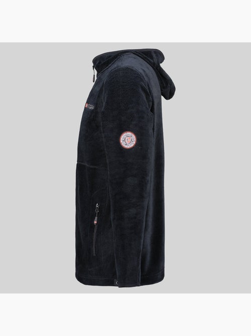 Veste polaire zippée upload hood – geographical norway - Kiabi