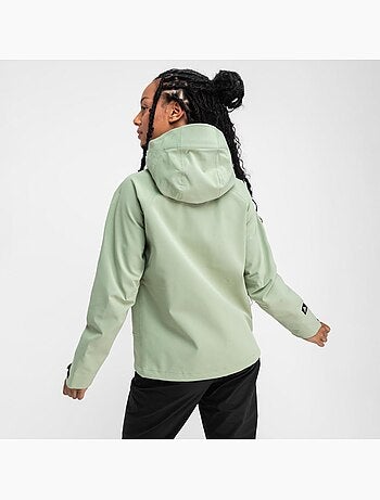 Veste randonnée hardshell femme randonnée femme lac léman