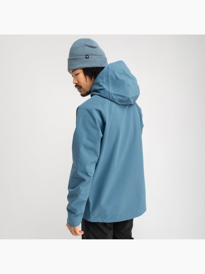 Veste randonnée hardshell homme randonnée homme cavalls Bleu - Kiabi