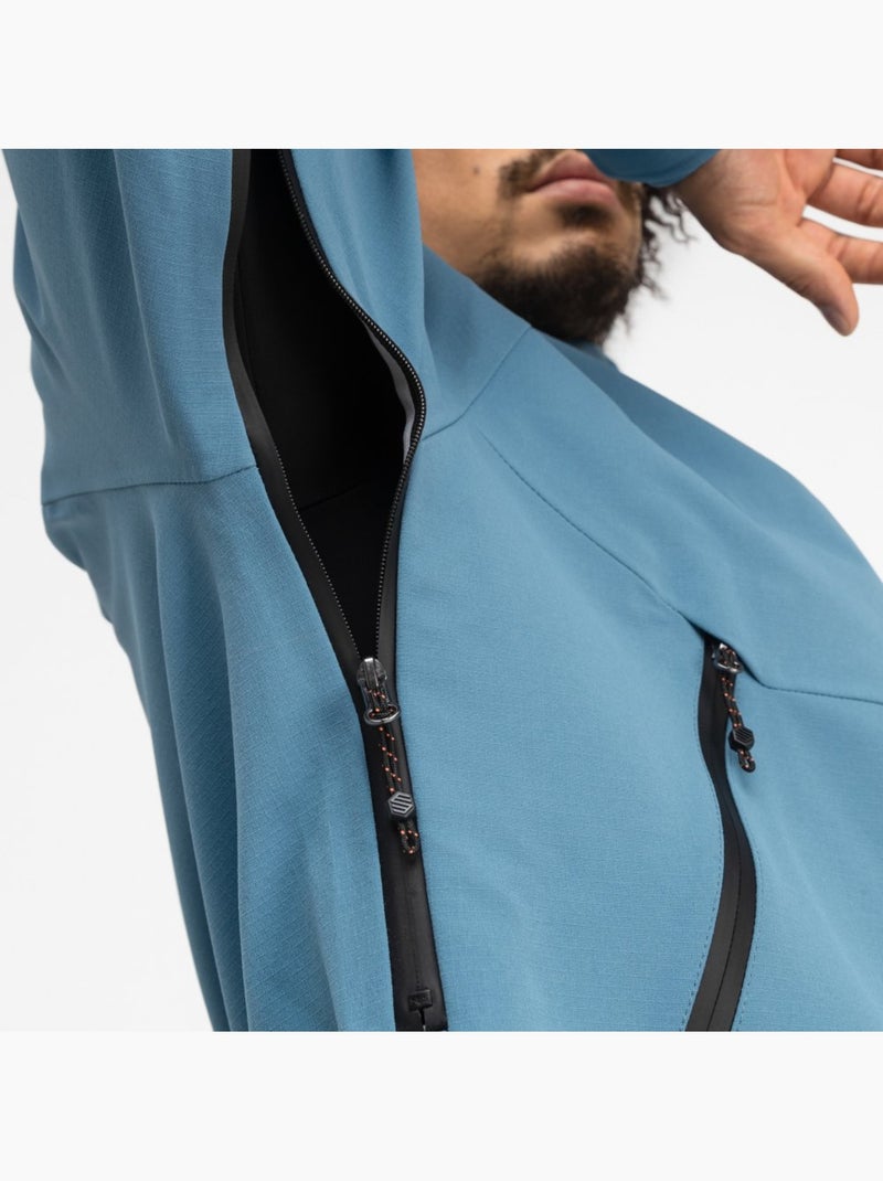 Veste randonnée hardshell homme randonnée homme cavalls Bleu - Kiabi