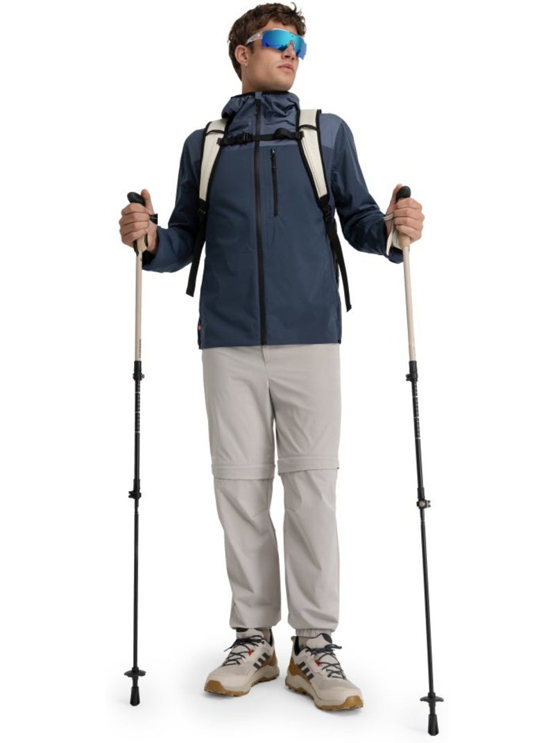 Veste randonnée imperméable ultralégère homme randonnée homme ventra Bleu - Kiabi