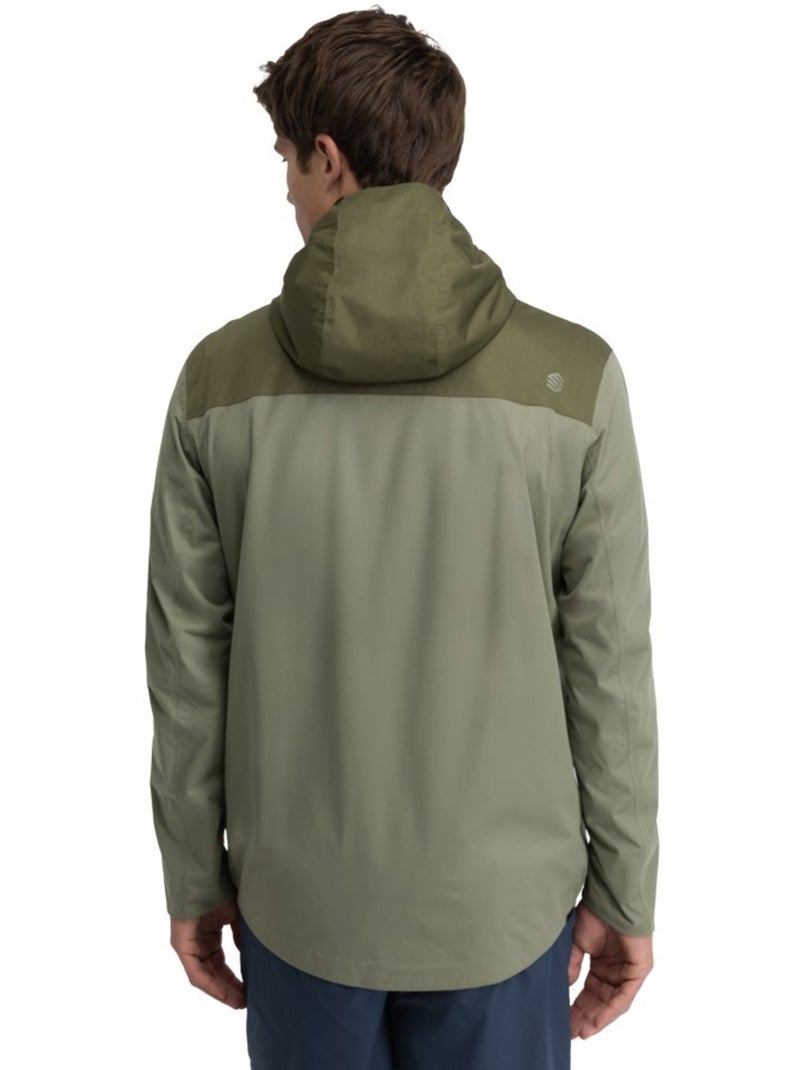 Veste randonnée imperméable ultralégère homme randonnée homme ventra Vert - Kiabi