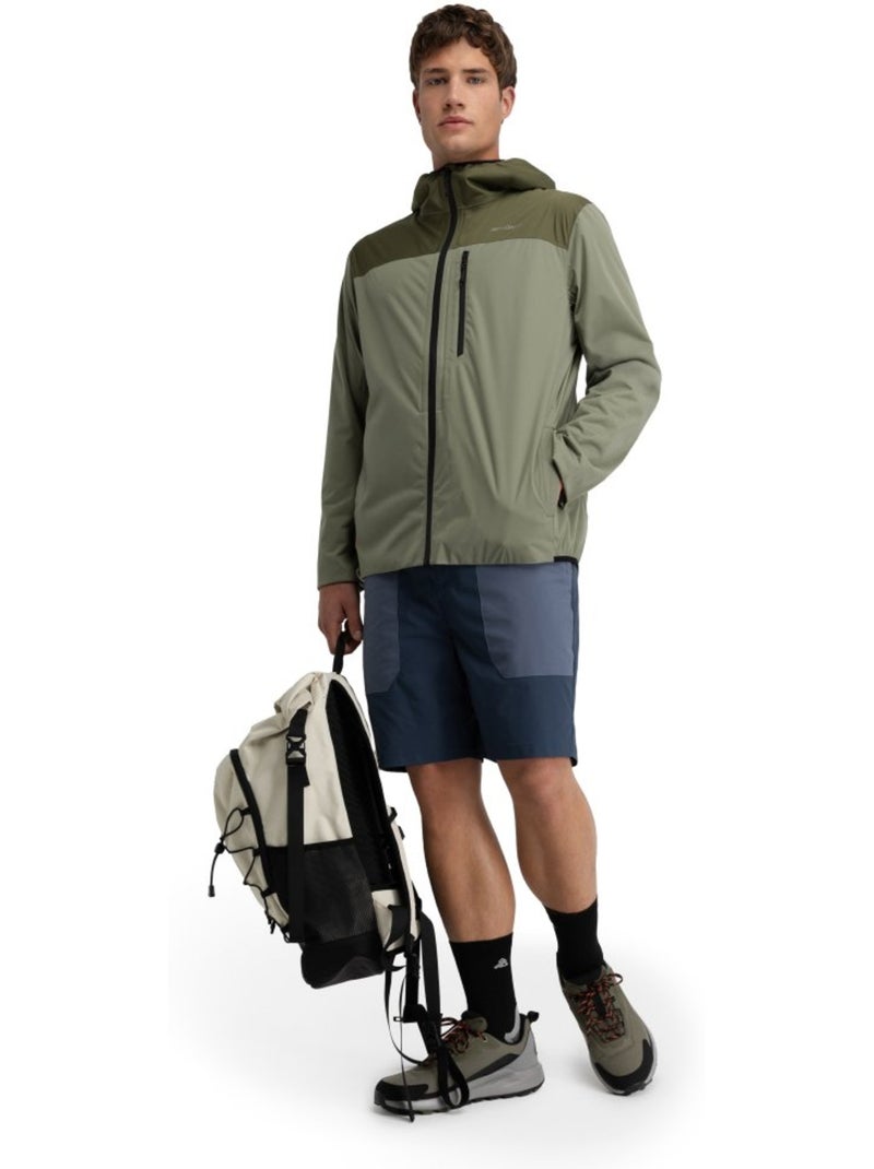 Veste randonnée imperméable ultralégère homme randonnée homme ventra Vert - Kiabi
