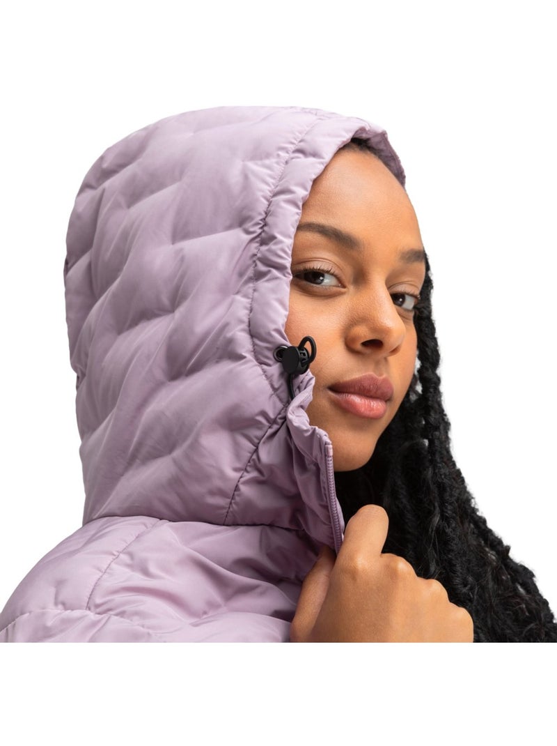 Veste randonnée isolante légère femme randonnée femme zelene Violet - Kiabi
