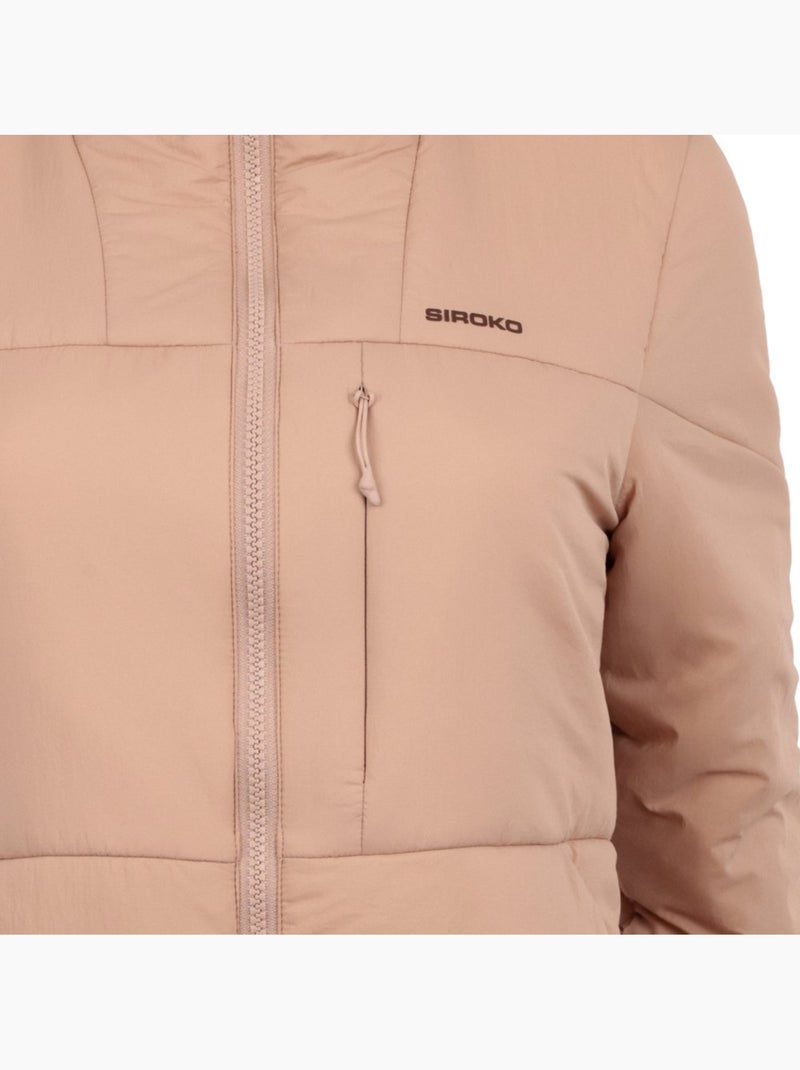 Veste randonnée isolante ultralégère femme femme triglav-w Marron - Kiabi