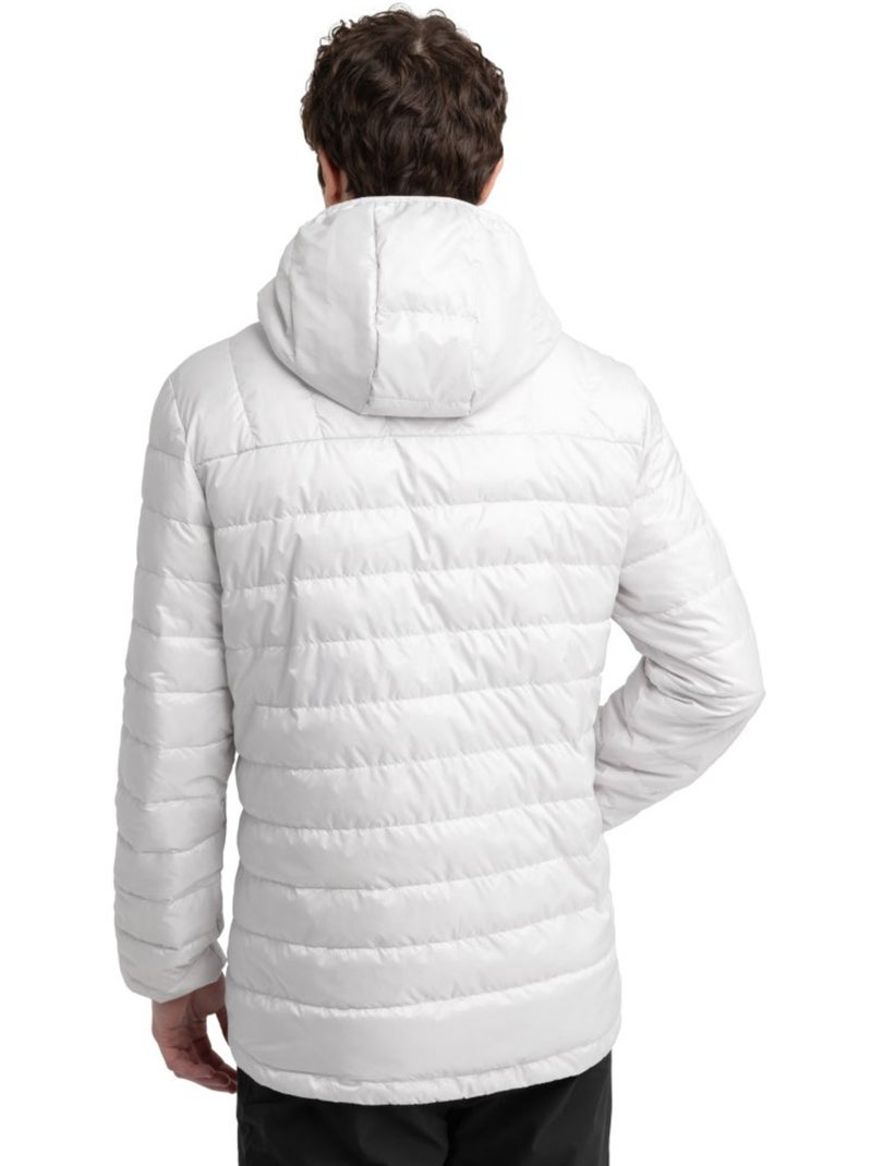 Veste randonnée isolante ultralégère homme randonnée homme respire Blanc - Kiabi