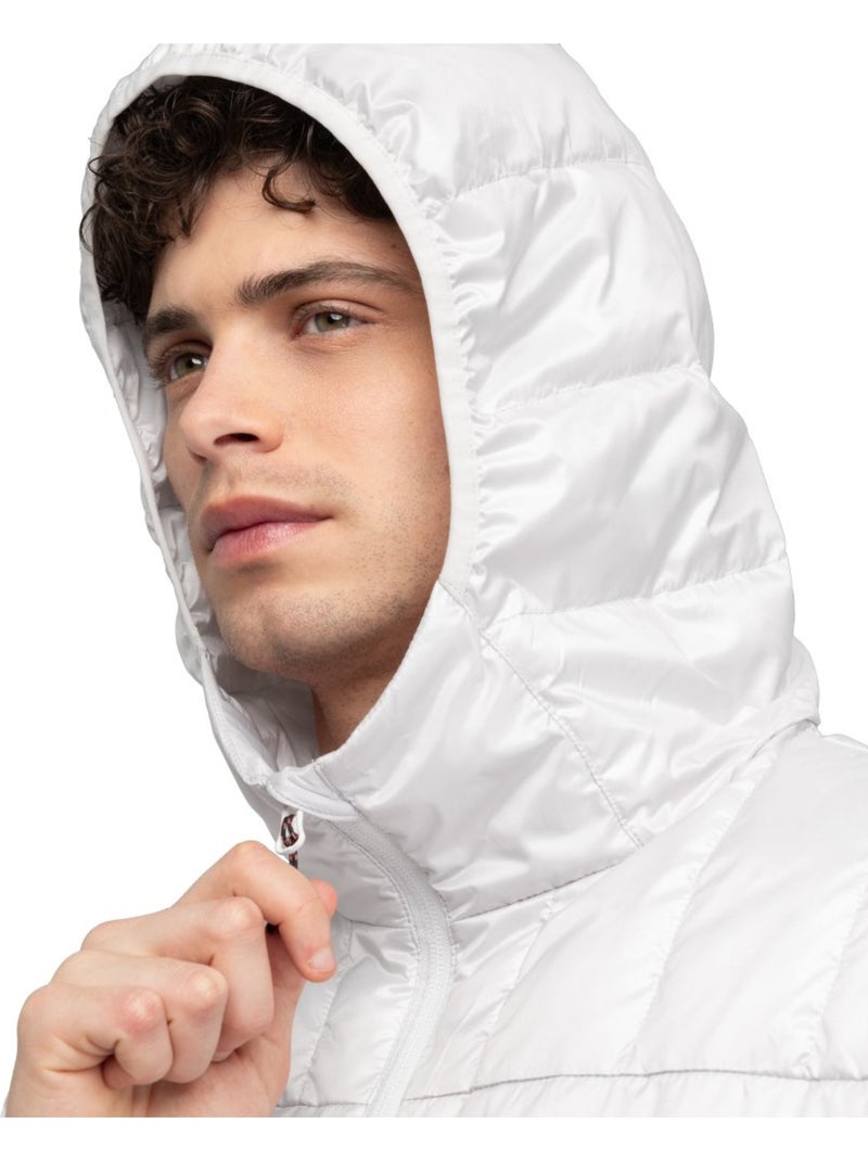 Veste randonnée isolante ultralégère homme randonnée homme respire Blanc - Kiabi